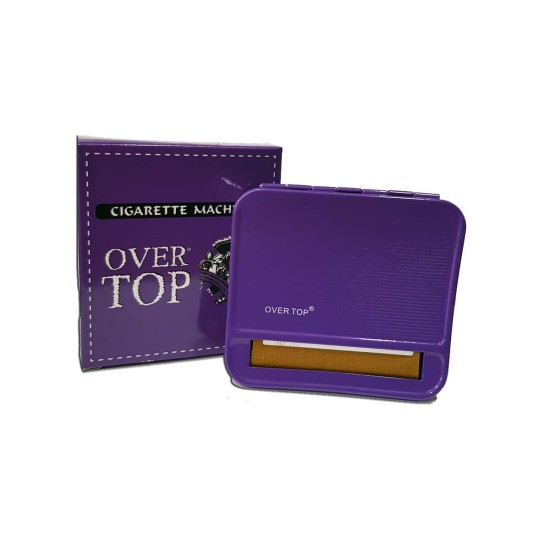 25207-PURPLE Μωβ Ταμπακιέρα Στριφτού slim/extra Over Top