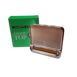 25207-S Ασημί Ταμπακιέρα Στριφτού slim/extra Over Top