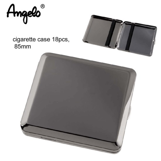 800023 Angelo Ταμπακιέρα Γκρι Με Λάστιχο 18τμχ 85mm