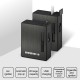 ARC-905 single black cigarette case- lighter  /GG