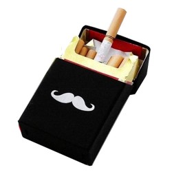 Θήκη Σιλικόνης Mustache για κανονικό πακ.τσιγάρου