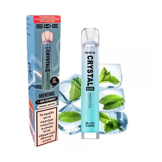 Crystal Bar Menthol 800 Puffs