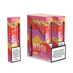 Isok Neon 2 Red Star 800 Puffs