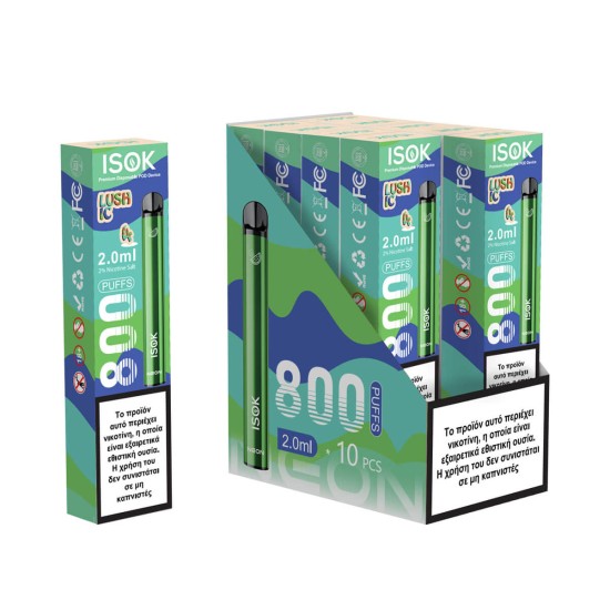 Isok Neon 4 Luch Ic 800 Puffs