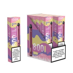 Isok Neon 6 Peach Ic 800 Puffs